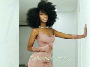 Kahannamontresse